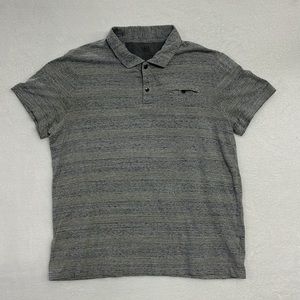 Rock & Republic The Iconic Polo Gray sz large